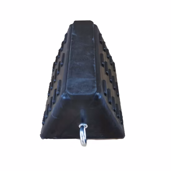 Rubber Truck Wheel Chock for RV Car Truck Block Wheel Stopper with Handles