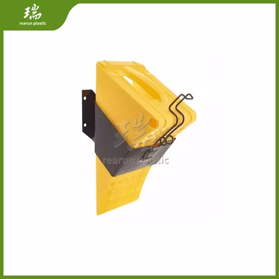 Plastic Car Vehicle Wheel Stopper Chock Helps Keep in Place