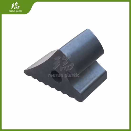 Plastic Car Vehicle Wheel Stopper Chock Helps Keep in Place