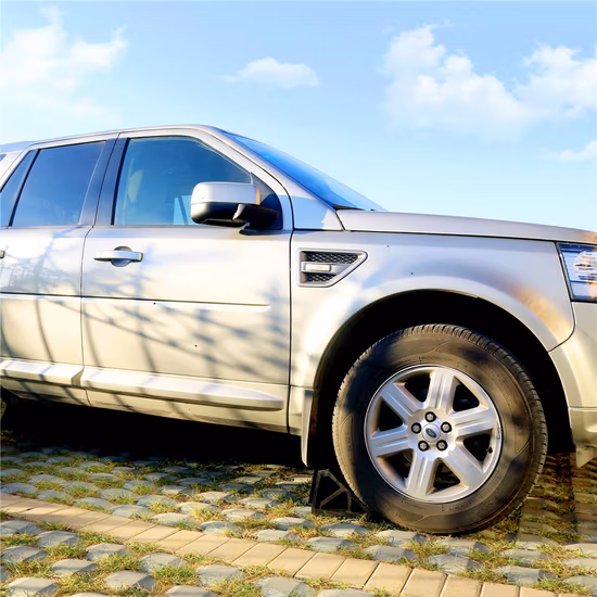 Cales de roue en caoutchouc 2kg 3kg 6kg pour voitures et bouchons en caoutchouc de camions